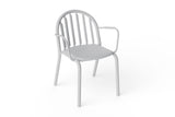 Fatboy Fred's Armchair Fred's Armchair Light Grey – Produktbild auf weißem Hintergrund