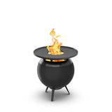 Höfats MOON 45 all black Plancha-Grillset Niedrig