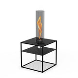 Höfats FIRE FRAME Lounge-Tisch mit SPIN air 1200 all black