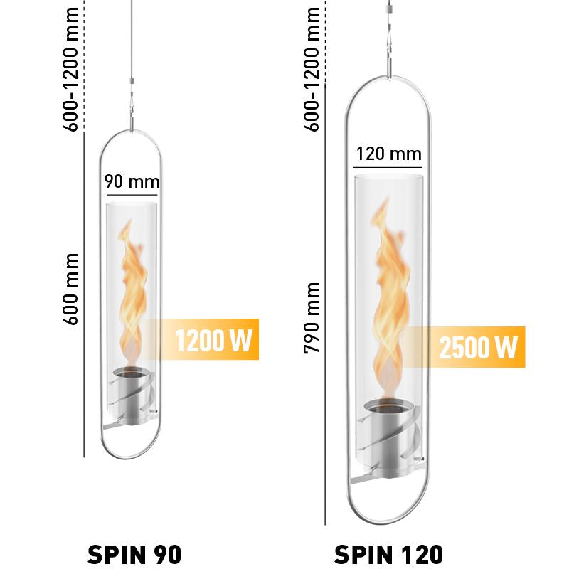 Höfats SPIN 90/120 Hängefeuer