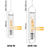Höfats SPIN 90/120 Hängefeuer