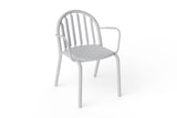 Fred's Armchair Fred's Armchair Light Grey – Produktbild auf weißem Hintergrund